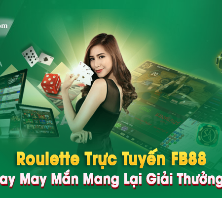 Roulette Trực Tuyến FB88: Vòng Quay May Mắn Mang Lại Giải Thưởng Bất Tận.